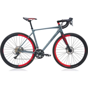 Gravel G0 550H 28" 16-V Md Mat Antrasit-Siyah-Kırmızı Gravel Bisiklet
