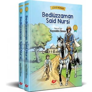 Çizgilerle Bediüzzaman Said Nursi 2 Cilt - Hayreddin Ekmen (Ciltli)