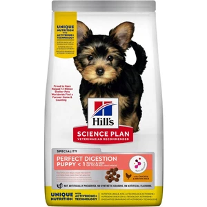 Hills Perfect Digestion Tavuklu Küçük Irk Yavru Köpek Maması 1,5 Kg