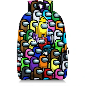 Elegant Choices Among Us Baskılı Okul Çantası - Çok Renkli (Yurt Dışından)