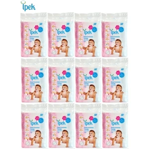 Ipek Bebek Temizleme Pamuğu 720 Adet (12PK*60)