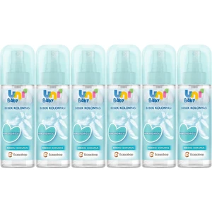 Uni Baby Bebek Kolonyası 150ML Nemlendiricili/bebeksi Dokunuş (6 Lı Set)