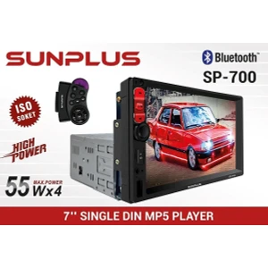 SP-700 7" Mp5 Çalar 55W x 4 Bluetooth Dokunmatik Ekra Oto Teyp