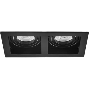Sıva Altı Ikili Spot Siyah 2X5W 3000K Gün Işığı  ND605