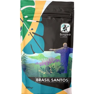 Bongardi Coffee Brezilyan Santos Yöresel Filtre Kahve, 200GR Öğütülmüş