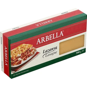 500 g Lazanya Makarna - Nötr Lezzet, Ön Pişirme Gerektirmeyen