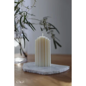 Cage Art Studio Dekoratif Buzdağı Mum - Buzdağı Kokulu Vegan Soya Wax Mumu