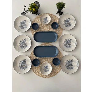 Takım Kahvaltı Blue Magıc 14 Parça 6 Kişilik