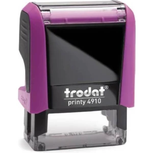 4910 Pembe Gövde Siyah Keçe Kaşe