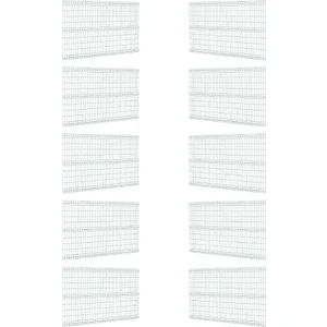 10 ‘lu Panel Çit Teli Çift Telli Avantaj Paketi Yeşil (25 Metre)