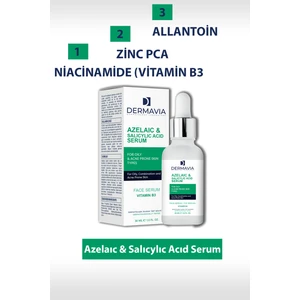 Azelaıc & Salıcylıc Acıd Serum Yağlı Eğilimli Cilt Tipleri Için Yüz Serumu 30 ml