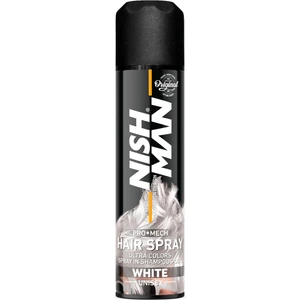 Nishman Saç Spreyi Beyaz 150 ml