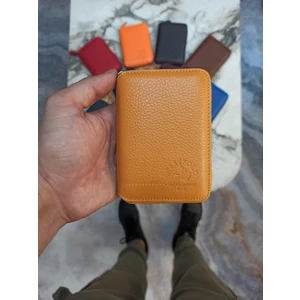 WEST POLO CÜZDAN Deri Fermuarlı Unisex Cüzdan Kartlık