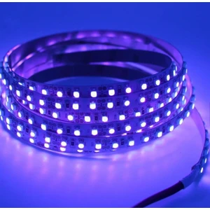 Hazar Led 12V Uv (Ultraviyole) Şerit LED 2835 Smd Metrede 120 LED Black Light (1 Mt.)