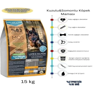 Pro Dog Individually Kuzu Etli ve Somonlu Süper Premium Yetişkin Köpek Maması (15KG)