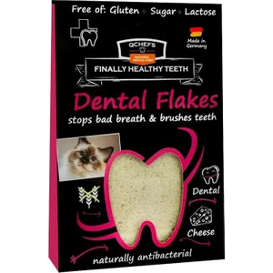 QChefs Kediler İçin Peynirli Dental Ödül Bisküvi Tozu 80gr