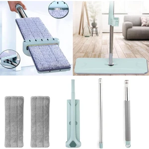 Sihirli Mop Kendinden Sıkmalı Handy Mop Kovasız Tablet Mop +1 Yedek Bez Hediyeli