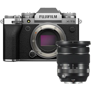 X-T5 Gümüş + XF16-80MM Kit