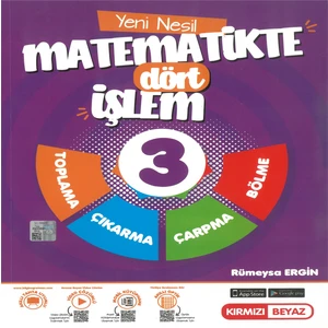Kırmızı Beyaz Yayınlar 3.Sınıf Yeni Nesil Dört Işlem Matematik
