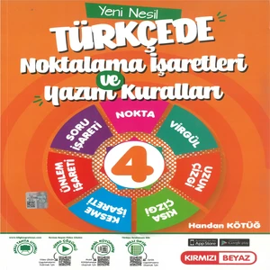 Kırmızı Beyaz Yayınlar 4.Sınıf Yeni Nesil Türkçede Noktalama Işaretleri ve Yazım Kuralları