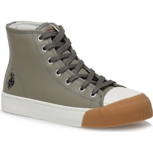 U.S. Polo Assn. Nıza 2pr Haki Kadın High Sneaker