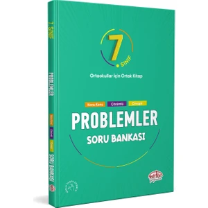 Editör Yayınları Yayınları 7. Sınıf Problemler Soru Bankası
