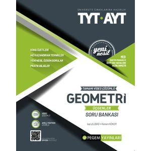Pegem Akademi Yayıncılık TYT- AYT Geometri (Üçgenler) Soru Bankası