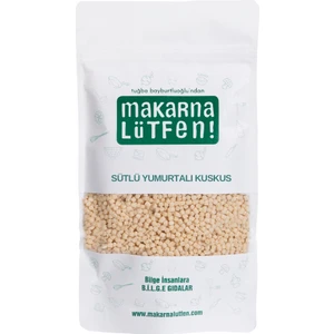 Makarna Lütfen Sütlü ve Yumurtalı Kuskus