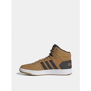 Hoops 2.0 Mid Kahverengi Spor Ayakkabı EE7371 E-10