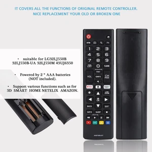 Ata Elektronik Lg Uyumlu AKB75095308 55UJ630V 65UJ630V 43UJ630 Amazon Netflix Home Tuşlu Smart LCD LED Tv Kumanda