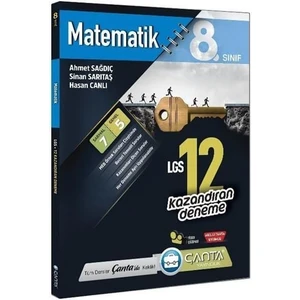 Çanta Yayınları 8. Sınıf LGS Kazandıran Matematik 12 Deneme
