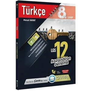 Çanta Yayınları 8. Sınıf LGS Kazandıran Türkçe 12 Deneme