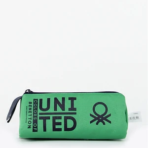 United Colors of Benetton Suya Dayanıklı Kumaş Tek Bölmeli Kalemlik 20x7x7 cm 54 g – Hafif ve Taşınabilir, Okul ve Ofis Kullanımına Uygun