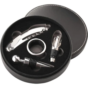 Weather Forecast Deri Şarap Tirbüşon Şaraplık Şarap Açacağı Seti CIN375