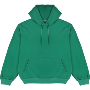 Welly Jones Yeşil Oversize Kapüşonlu Sweatshirt