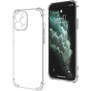 Caseart Apple iPhone 11 Pro Kapak Kamera Korumalı Antişok Airbag Köşe Korumalı Silikon Şeffaf Kılıf