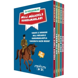 İz Bırakanlar: Milli Mücadele Kahramanları Serisi (5 Kitap Takım) - Eda Bayrak