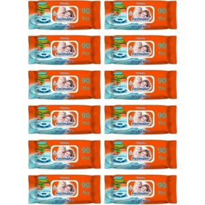 Islak Mendil Aleoveralı Kapaklı 12 x 90' lı