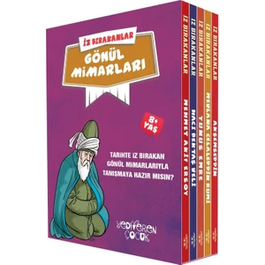 İz Bırakanlar: Gönül Mimarları Serisi (5 Kitap Takım) - Eda Bayrak
