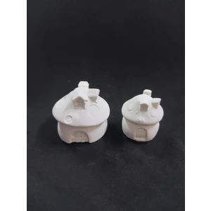 E Hobici  Mantar Evler 2 Li Set 5X4CM+3,5X3,5CM