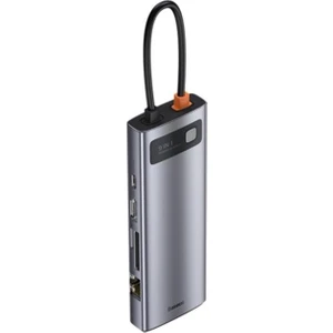 Metal Gleam Series 9in1 Type-C Hdmı RJ45 VGA Sd Pd 100W Type-C Hub Adaptör Çoklayıcı