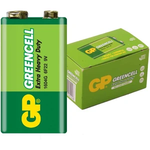 Gp 1604G-B Greencell 9 Volt Pil 10'lu Paket