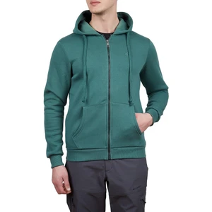 Covert Tam Fermuarlı Erkek Sweatshirt 3xl Beden Nefti