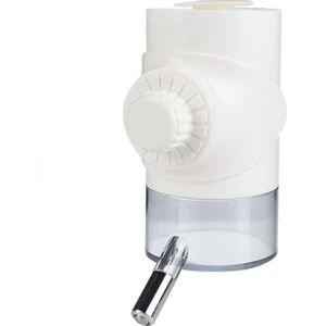 Pet Waterer Ball Besleyici Asma Köpek Sucu Asma Kafe Evcil Su Kupası 500ML (Fildişi Beyaz) (Yurt Dışından)