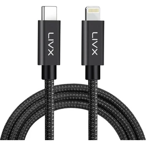 Horizontal 20W Type C To Lightning iPhone iPad Hızlı Şarj ve Data Kablosu Space Gray 2 Metre Ipblt-01