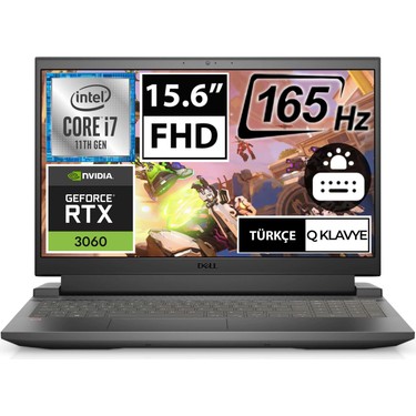 Dell G15 5511 G55113600U02 I7-11800H 16GB 512SSD+1TBSSD Fiyatı