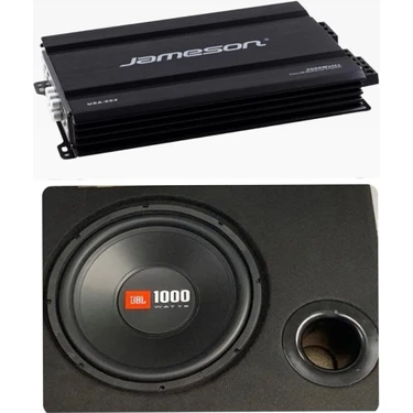 Jbl Set 30 cm Kabinli Bass 1000 WATT+USA-650.4 4000WATT Bass Controllü