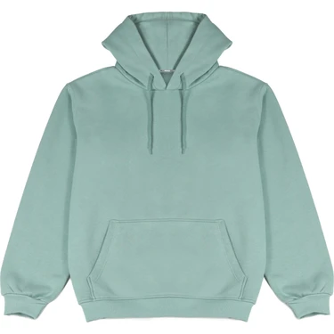 Welly Jones Mint Yeşili Oversize Kapüşonlu