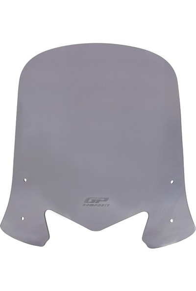 GP Kompozit Honda Dio 2021-2022 Uyumlu Kısa Ön Cam Füme 42 cm