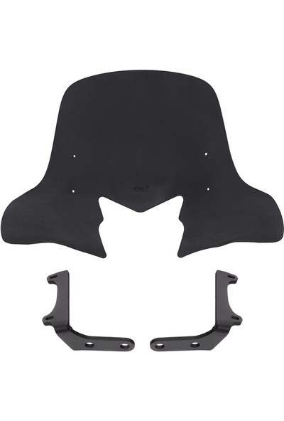 GP Kompozit Honda Dio 2021-2022 Uyumlu Ön Cam Füme 48 cm